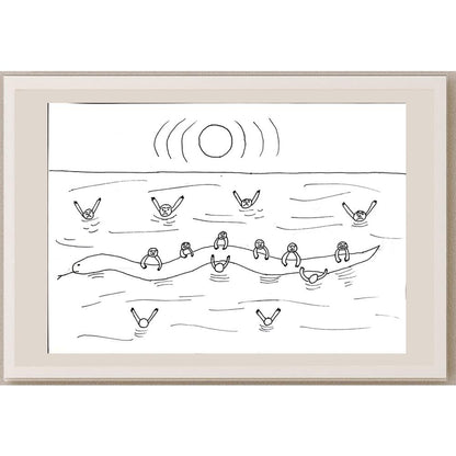 Oğuzhan Kara 29x21cm Orijinal Karikatür BOD00710