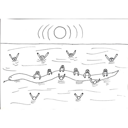 Oğuzhan Kara 29x21cm Orijinal Karikatür BOD00710