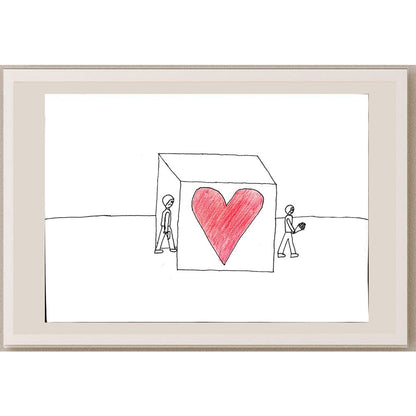 Uğur Kocabıyık 29x21cm Orijinal Karikatür BOD00712