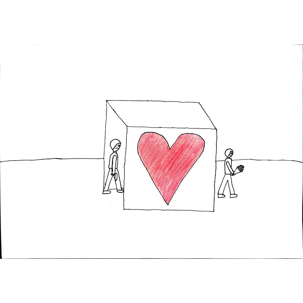 Uğur Kocabıyık 29x21cm Orijinal Karikatür BOD00712