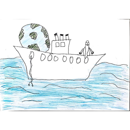 Ekin Özeskici 29x21cm Orijinal Karikatür BOD00713