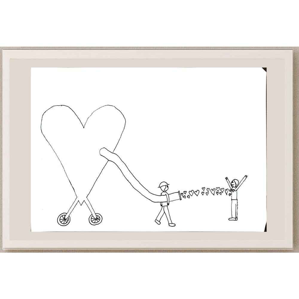Uğur Kocabıyık 29x21cm Orijinal Karikatür BOD00717
