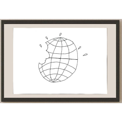 İlknur Kocabıyık 29x21cm Orijinal Karikatür BOD00719