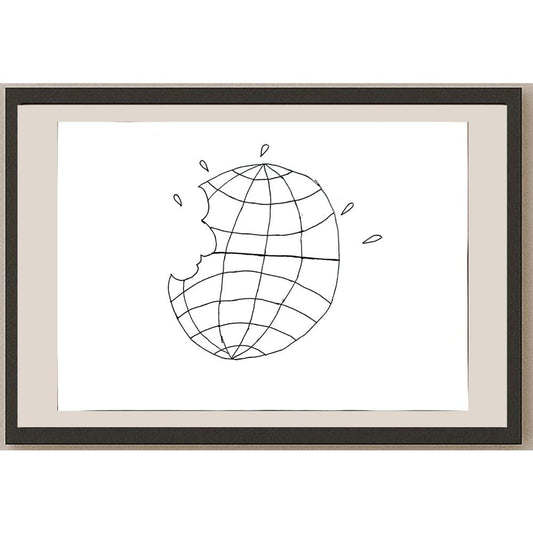 İlknur Kocabıyık 29x21cm Orijinal Karikatür BOD00719