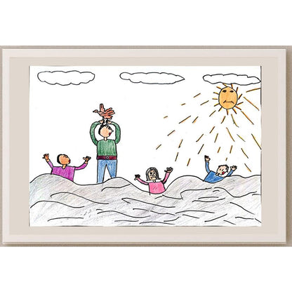 Elifnur Bitmez 29x21cm Orijinal Karikatür BOD00720