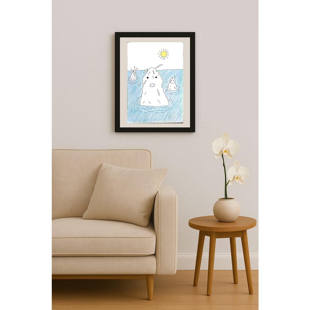 Büşra Renda 29x21cm Orijinal Karikatür BOD00722