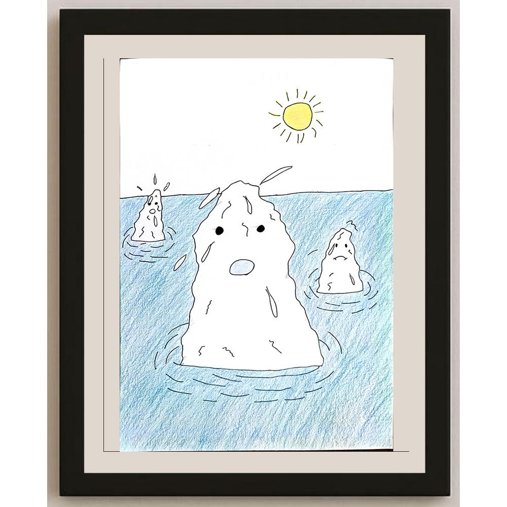 Büşra Renda 29x21cm Orijinal Karikatür BOD00722