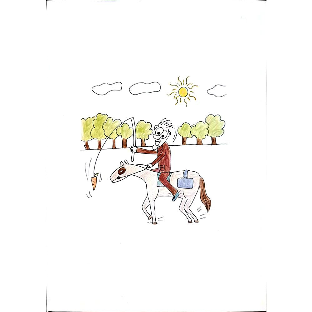 Deniz Koray Yılmaz 29x21cm Orijinal Karikatür BOD00732