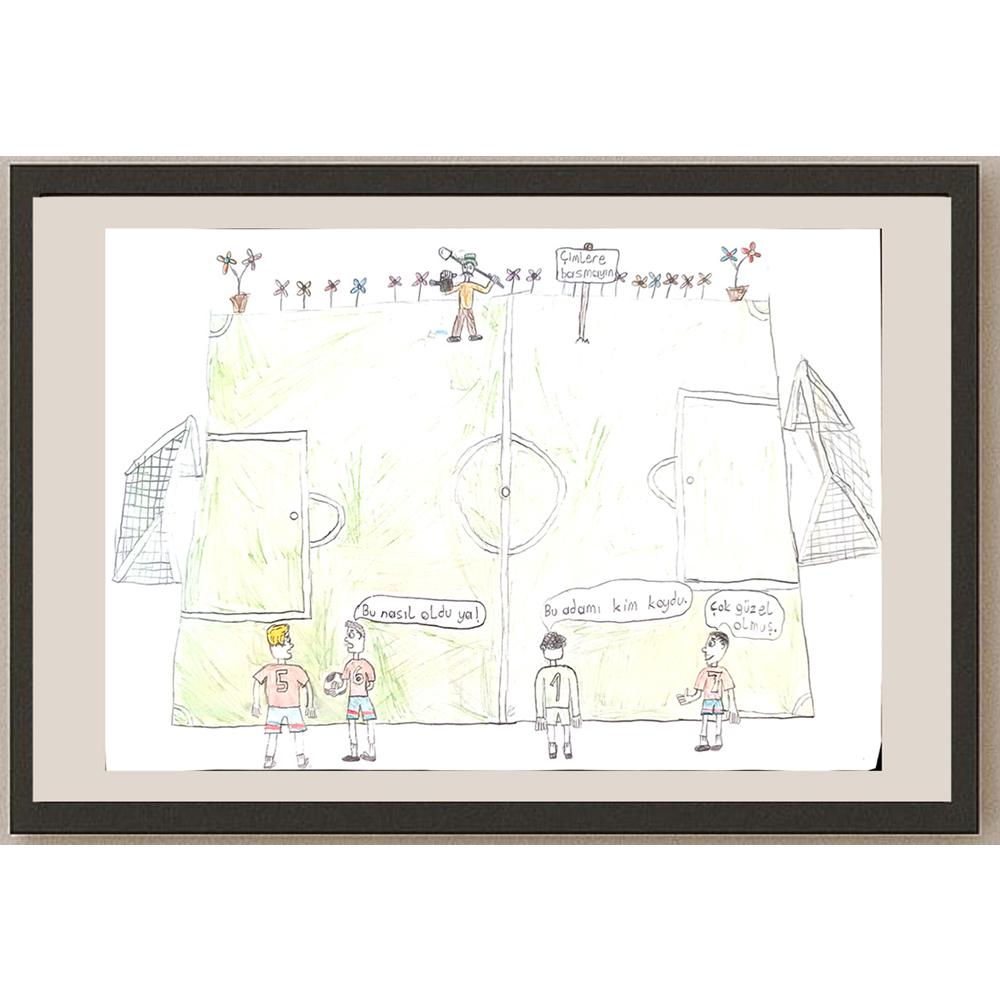 Emre Dalgıç 29x21cm Orijinal Karikatür BOD00740