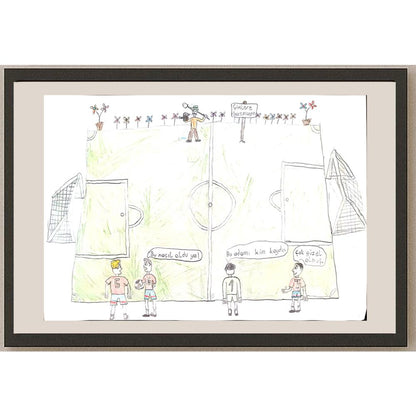 Emre Dalgıç 29x21cm Orijinal Karikatür BOD00740