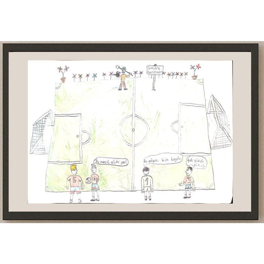 Emre Dalgıç 29x21cm Orijinal Karikatür BOD00740