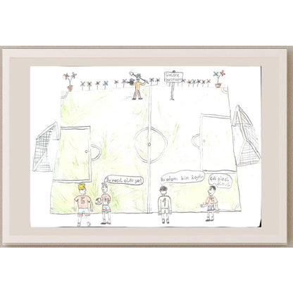 Emre Dalgıç 29x21cm Orijinal Karikatür BOD00740