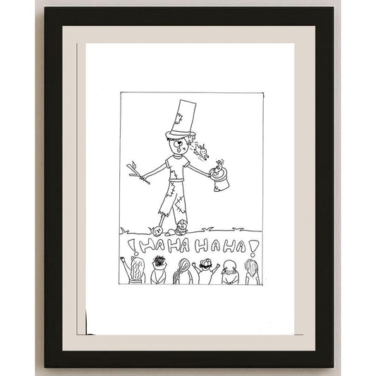 İpek Ganiyusufoğlu 29x21cm Orijinal Karikatür BOD00747