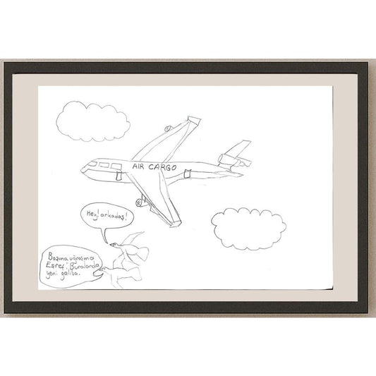 Zehra Nur Saraç 29x21cm Orijinal Karikatür BOD00750