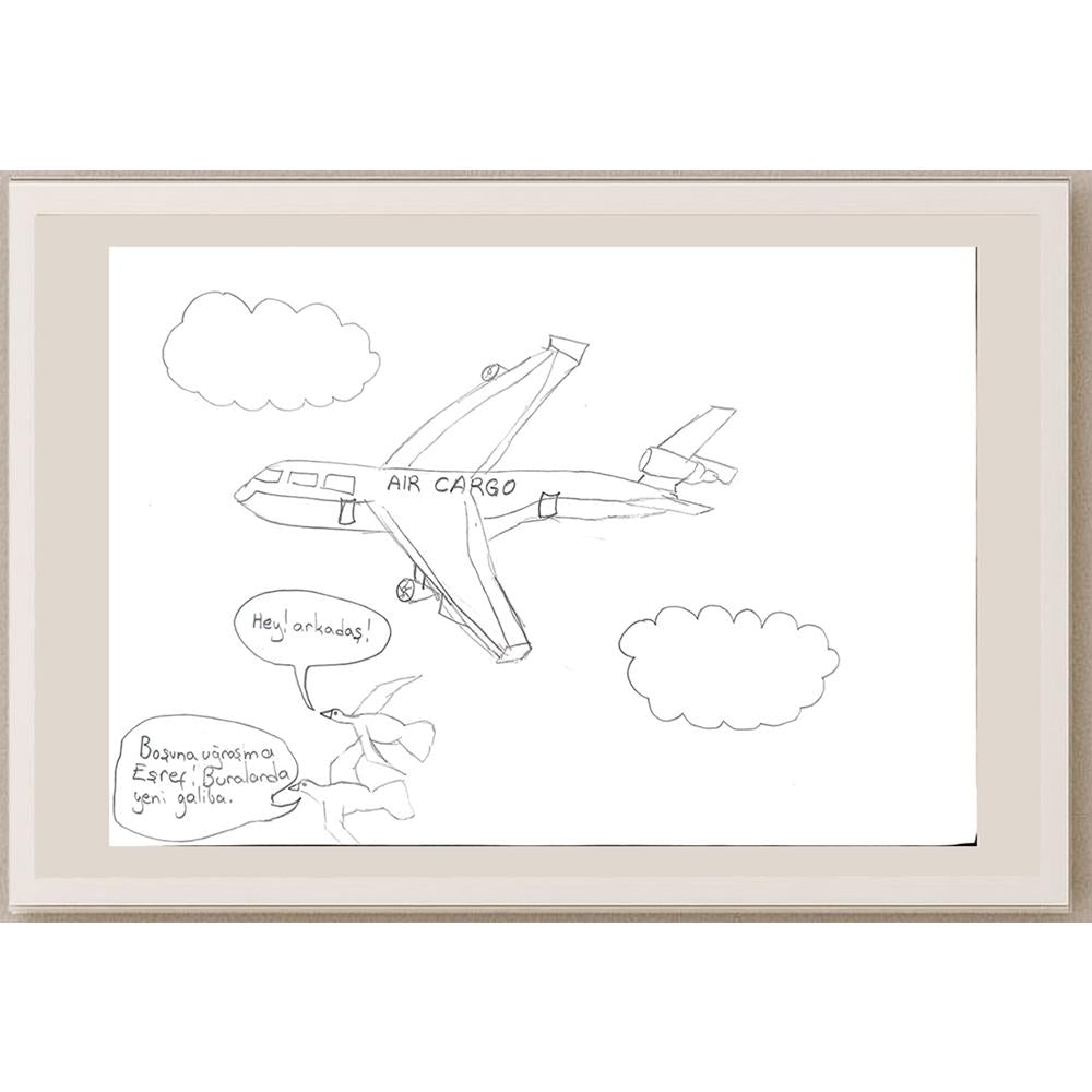 Zehra Nur Saraç 29x21cm Orijinal Karikatür BOD00750