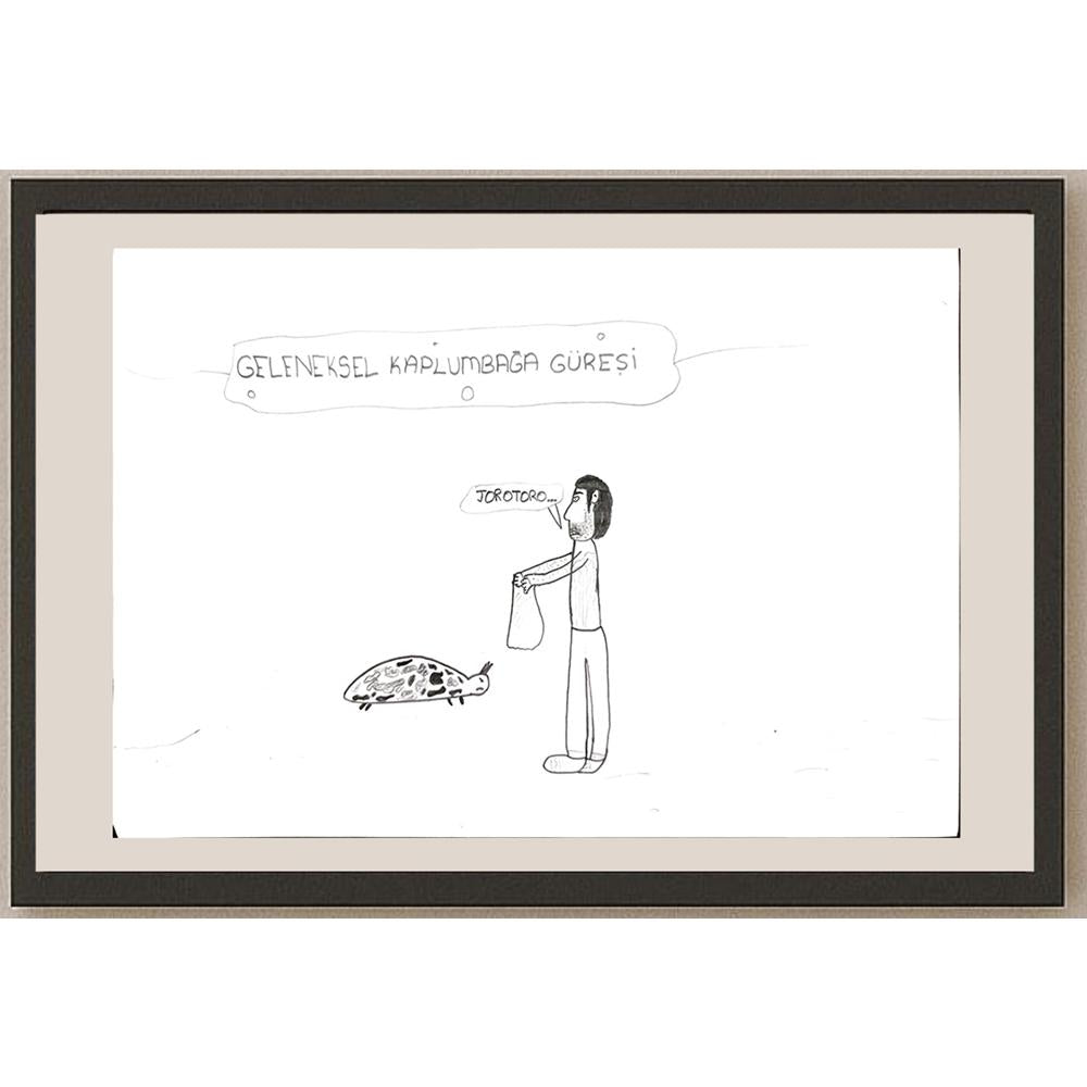 Oğuzcan Kılıç 29x21cm Orijinal Karikatür BOD00757