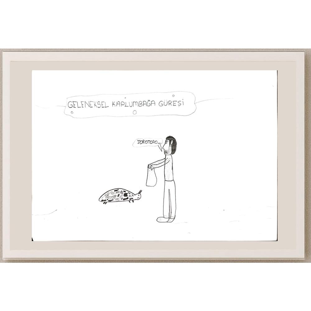Oğuzcan Kılıç 29x21cm Orijinal Karikatür BOD00757