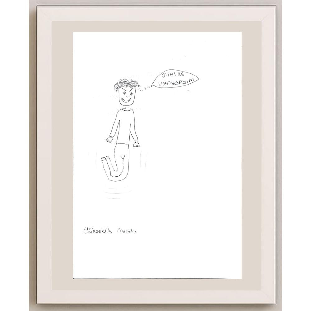 Leyla Acar 29x21cm Orijinal Karikatür BOD00758