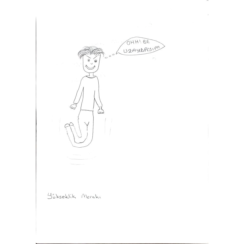 Leyla Acar 29x21cm Orijinal Karikatür BOD00758