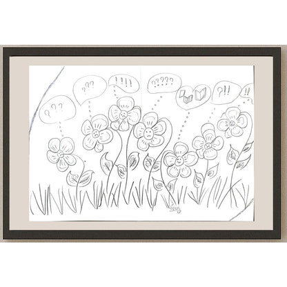 Elus 29x21cm Orijinal Karikatür BOD00759