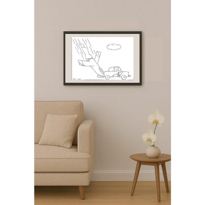 Arda Kesan 29x21cm Orijinal Karikatür BOD00767