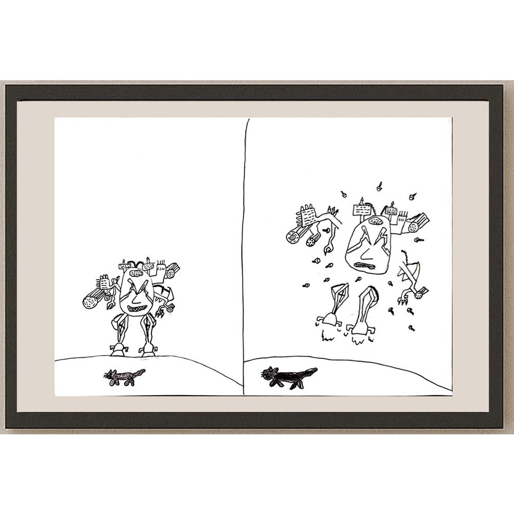 Can Sezgin 29x21cm Orijinal Karikatür BOD00771