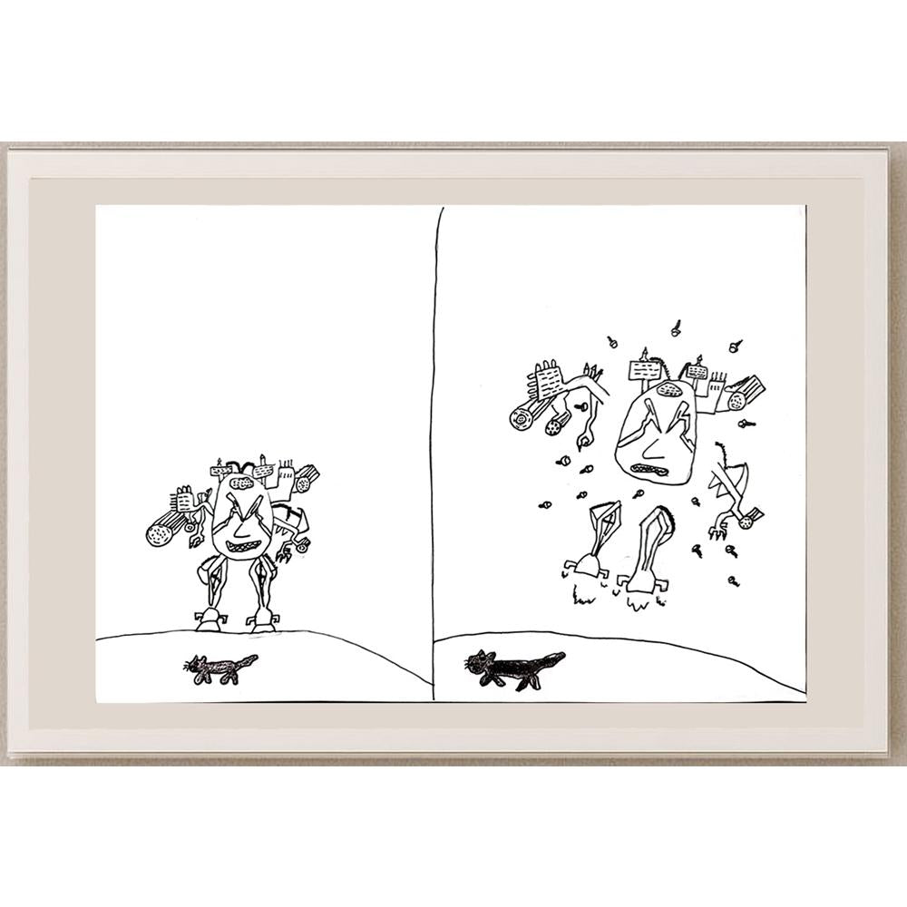 Can Sezgin 29x21cm Orijinal Karikatür BOD00771