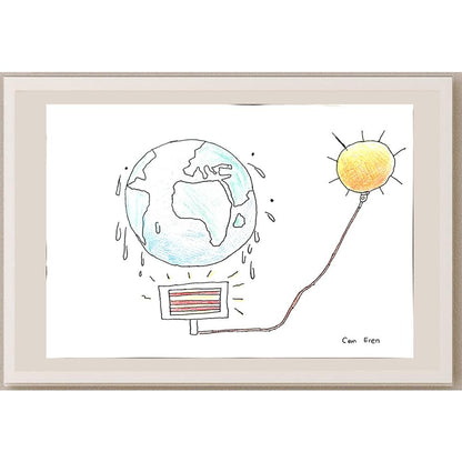 Cem Eren 29x21cm Orijinal Karikatür BOD00775