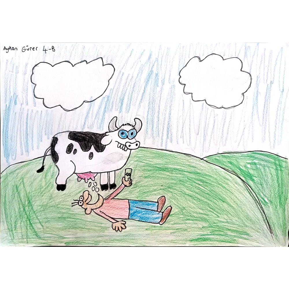 Ayhan Gürer 29x21cm Orijinal Karikatür BOD00780