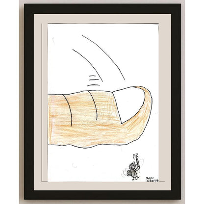 Yamaç Göker 29x21cm Orijinal Karikatür BOD00781