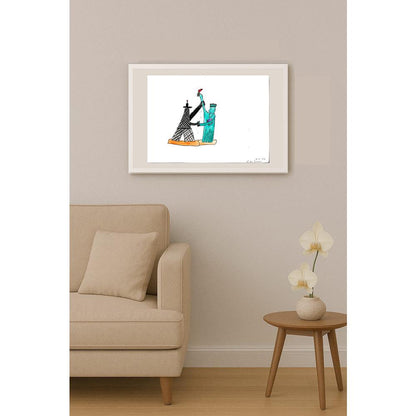 Can Sezgin 29x21cm Orijinal Karikatür BOD00785