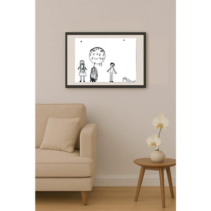 Melis Yazıcı 29x21cm Orijinal Karikatür BOD00788
