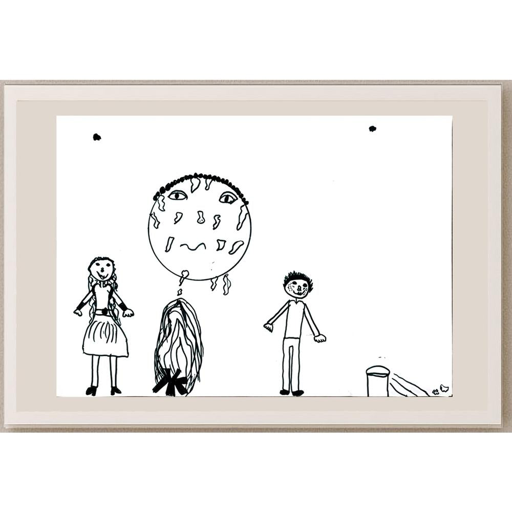 Melis Yazıcı 29x21cm Orijinal Karikatür BOD00788