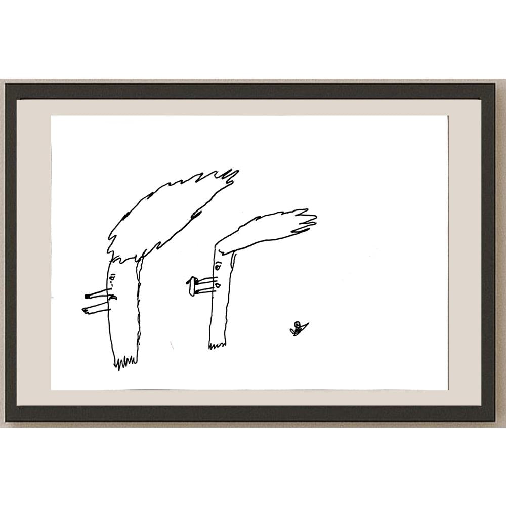 Çağatay Ünlüsoy 29x21cm Orijinal Karikatür BOD00791