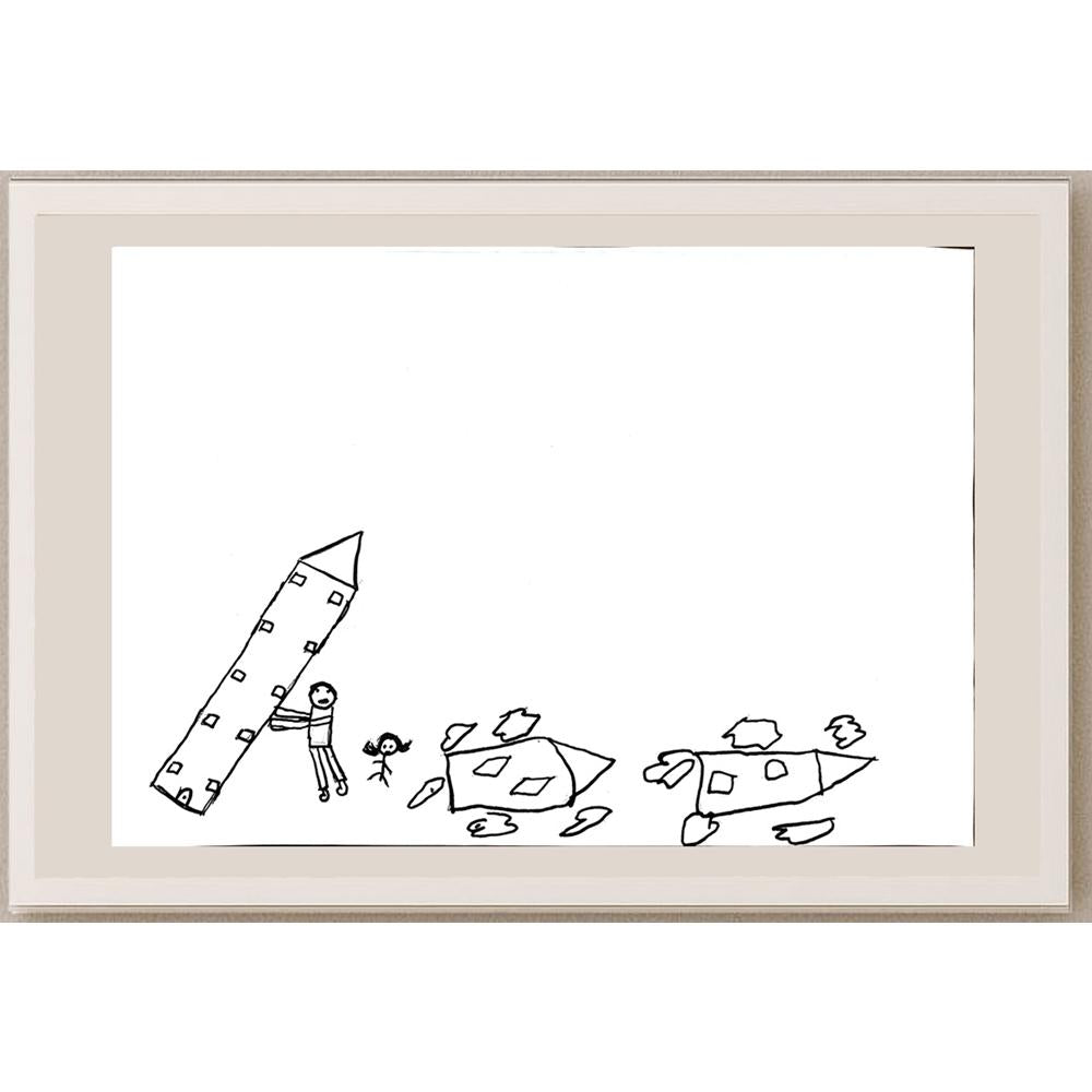 Simge Anaklı 29x21cm Orijinal Karikatür BOD00793