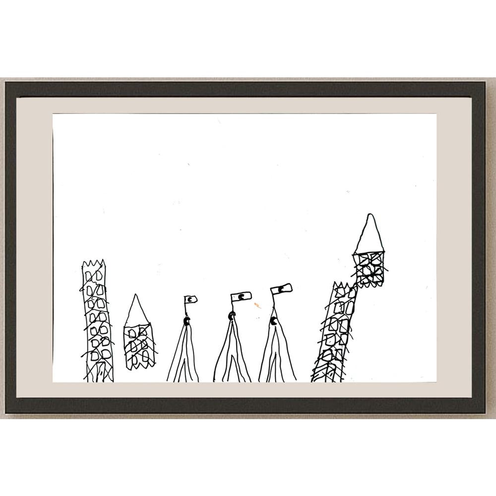 Emine Aysu Duman 29x21cm Orijinal Karikatür BOD00795