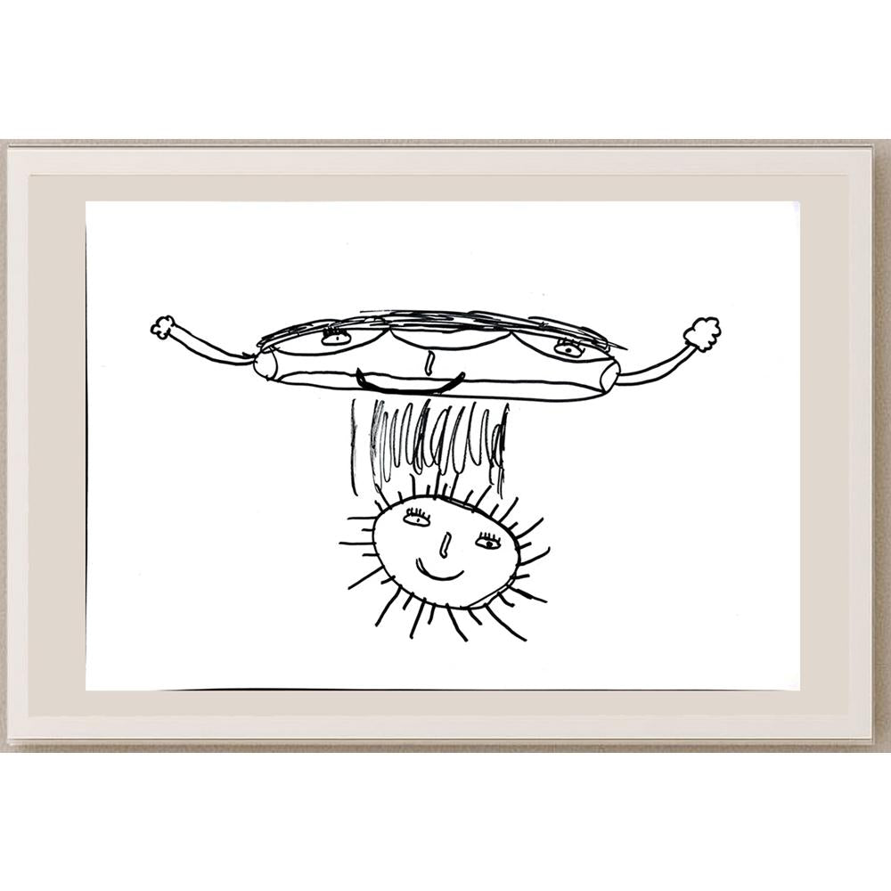 Beril Kolağası 29x21cm Orijinal Karikatür BOD00798