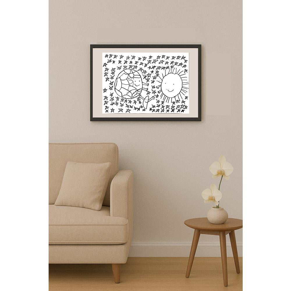 Altan Önderışık 29x21cm Orijinal Karikatür BOD00799