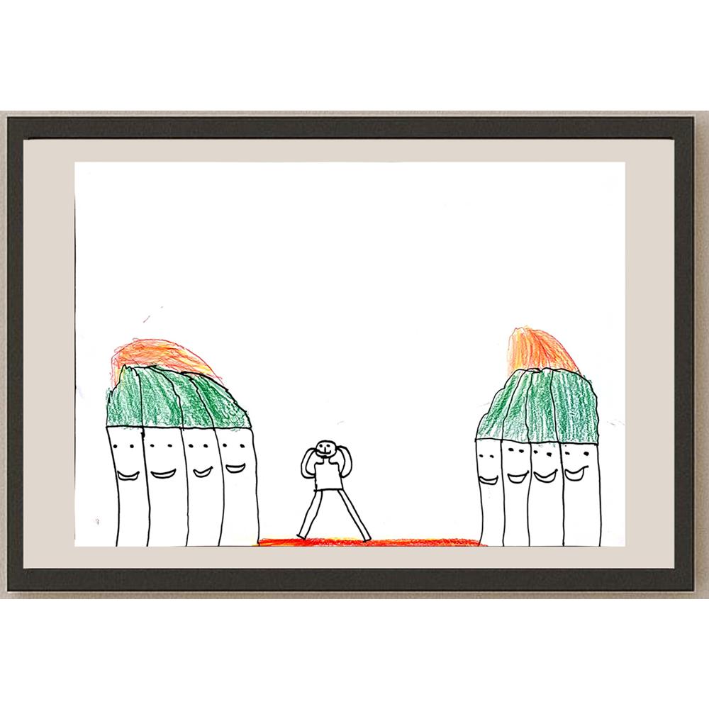 Esra Avşar 29x21cm Orijinal Karikatür BOD00802