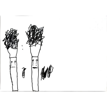 Neslihan Yaman 29x21cm Orijinal Karikatür BOD00803