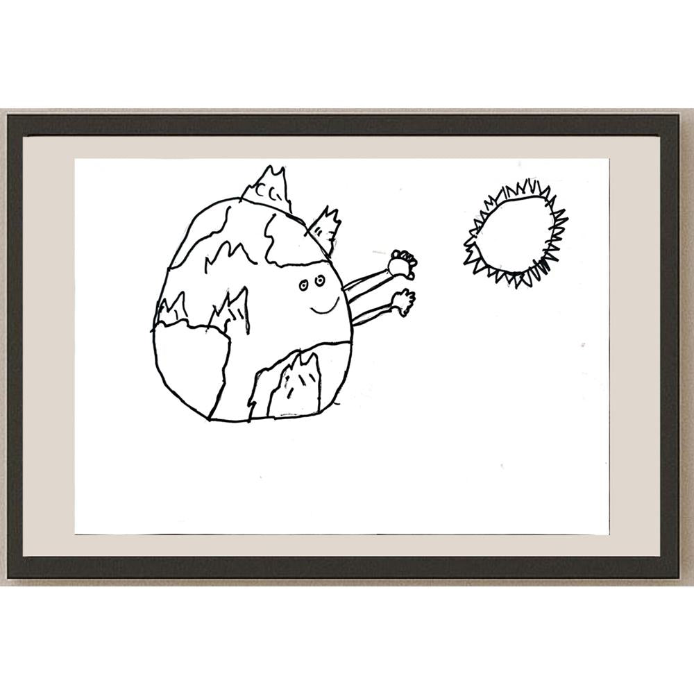 Ekin Özeskici 29x21cm Orijinal Karikatür BOD00804
