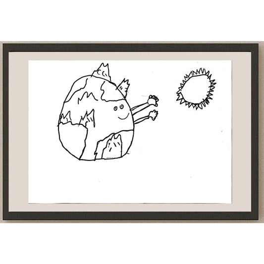 Ekin Özeskici 29x21cm Orijinal Karikatür BOD00804