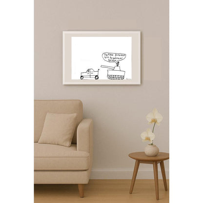 Ahmet Batuhan Çakır 29x21cm Orijinal Karikatür BOD00805