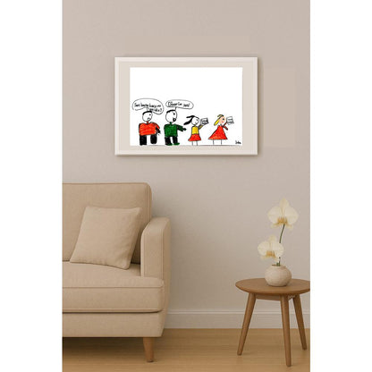 Şule Artar 29x21cm Orijinal Karikatür BOD00808