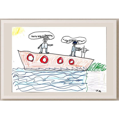 Ulaş Poshotoğlu 29x21cm Orijinal Karikatür BOD00810