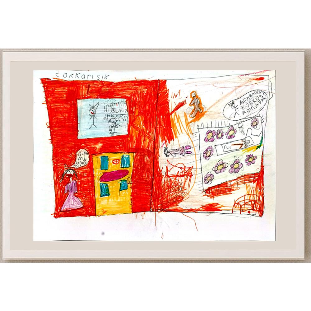Birsu Arıkan 29x21cm Orijinal Karikatür BOD00827