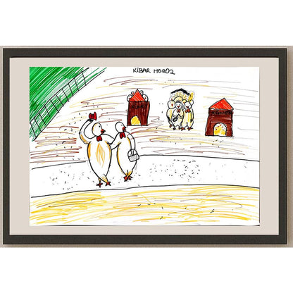 Bensu Arıkan 29x21cm Orijinal Karikatür BOD00829