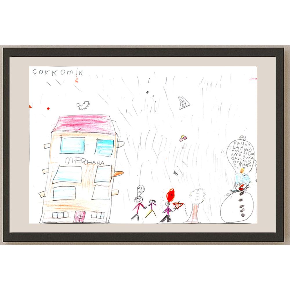 Birsu Arıkan 29x21cm Orijinal Karikatür BOD00831