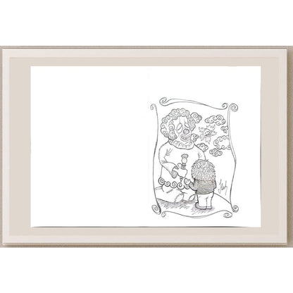 Muhammet Sefa Çiçek 29x21cm Orijinal Karikatür BOD00833