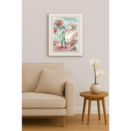 Ecenur Temelli 43x30cm Orijinal Karikatür BOD00839